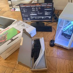 Gaming PC And Monitor 