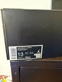Air Jordan 11 retro size 13