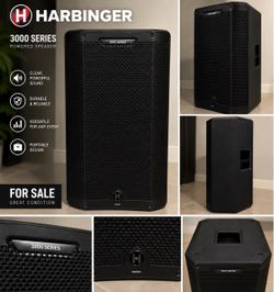 Harbinger 3000 Series Powered Speaker – Great Condition