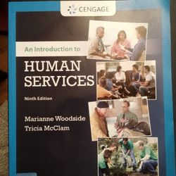 Introduction To Human Services Cengage Textbook