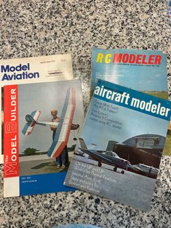 Vintage Model Airplane Magazines