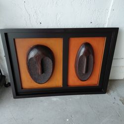 Duo Mask Shadow Box Artwork Set