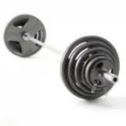 Work Out Bar With Weights 