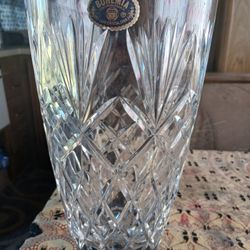 Bohemia led crystal vase