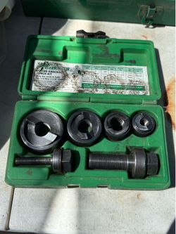 Greenlee 735BB Ball Bearing Knockout Set 1/2" To 1-1/4" Conduit