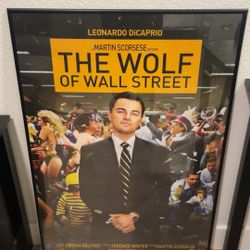 The Wolf of Wall Street Poster (Framed 24x36)