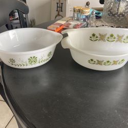 Anchor Hocking Or Pyrex $10.00 Each 