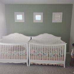 2 Cribs Like New 