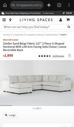 3-piece sectional sofa