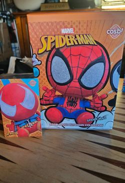 Hot Toys Marvel Spider-Man Cosbi Plush Keychain Blind Box