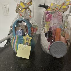 Easter baskets for teens, baskets are ceramic made, $30 each, check out individually on my page