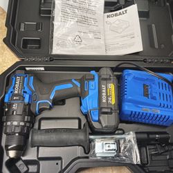 KOBALT XTR HAMMER Drill/ Driver KIT With Case 
