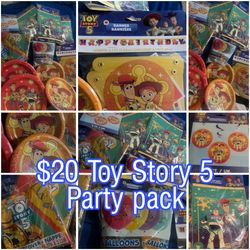 Toy Story 5 party pack
