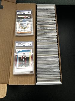 NFL Card Lot- Graded, Rookies, Numbered, Parallels, Patch, Refractors  READ DESCRIPTION