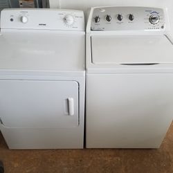 Washer and Dryer 