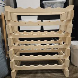 Wooden Wine Rack