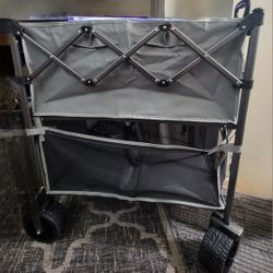 Folding Wagon Cart Double Decker 