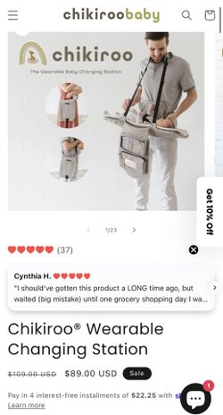 Wearable Changing Station