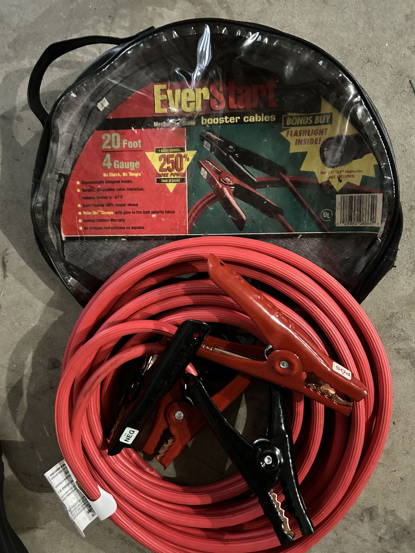 20-foot Jumper Cables