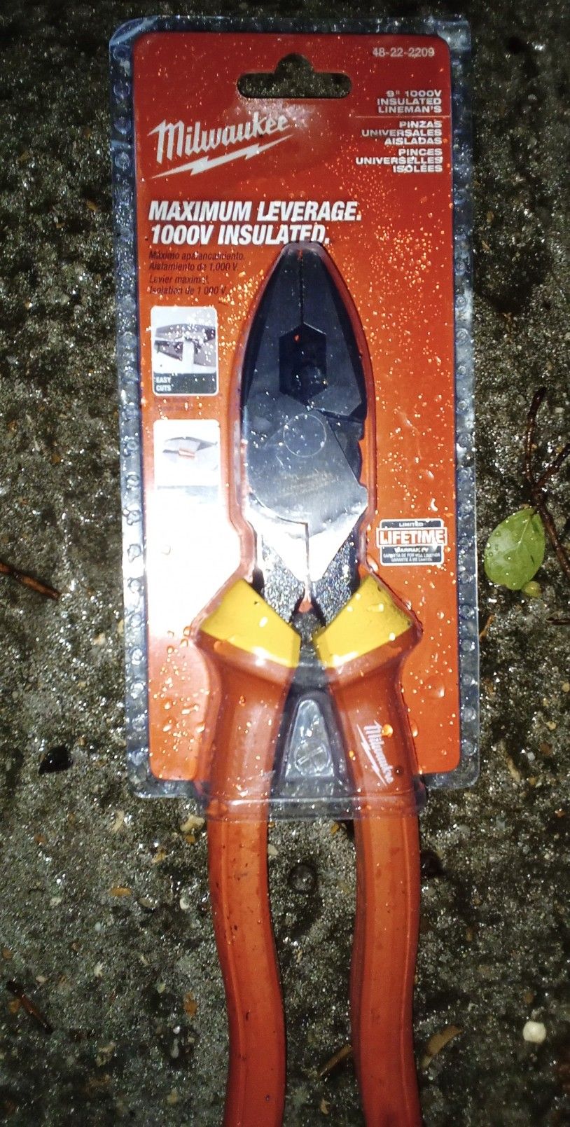 Milwaukee Insulated Lineman's Pliers 9"