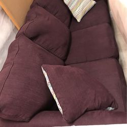 3pc Couch And Loveseat 