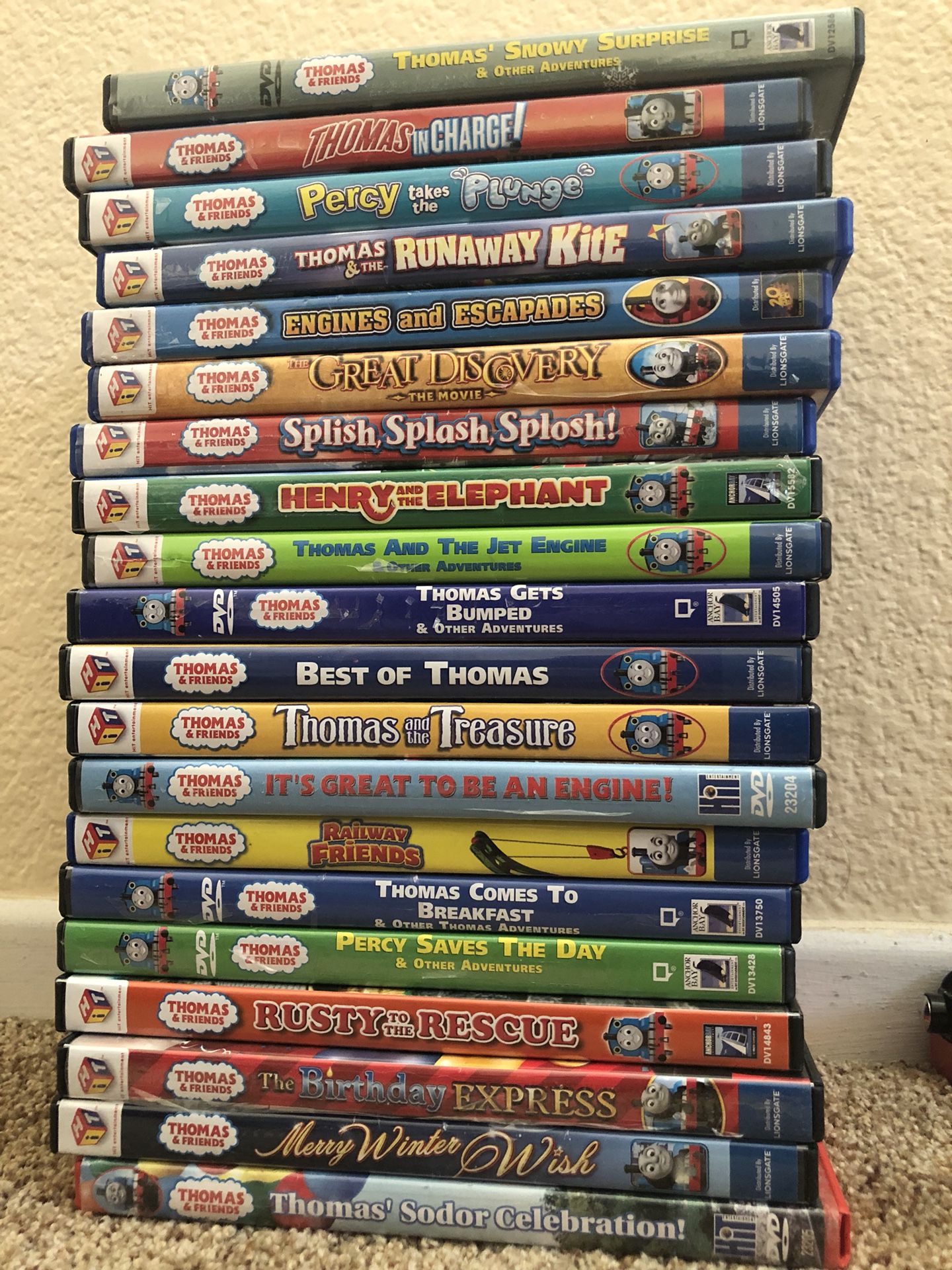 Thomas & Friends DVD collection