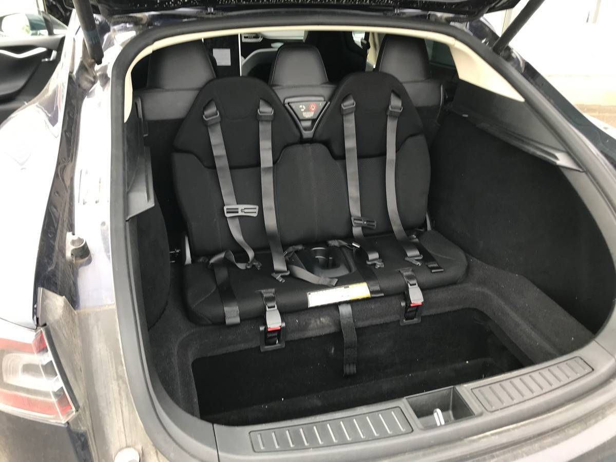 Tesla Rear Facing Jump Seats