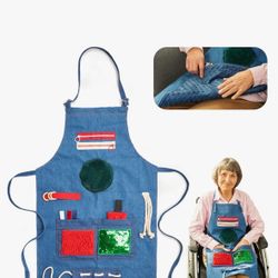 Apron With Activities for Elderly/ Seniors * Delantal para personas mayores con actividades*
