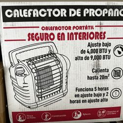 Propane Heater Indoor Safe 