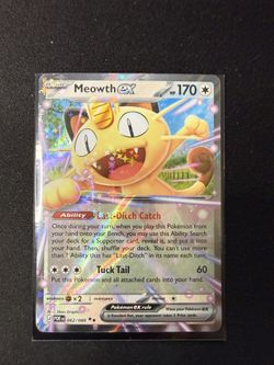 Meowth Ex 62/88