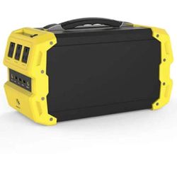 Portable Power Station 400W Nomad RS650-444Wh Backup Lithium Battery, Solar Generator Power Supply with AC/USB/12V DC Outlets for Camping, RV, Home, O