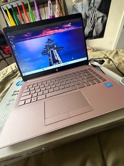 HP 14-inch Laptop Rose Gold Windows 11