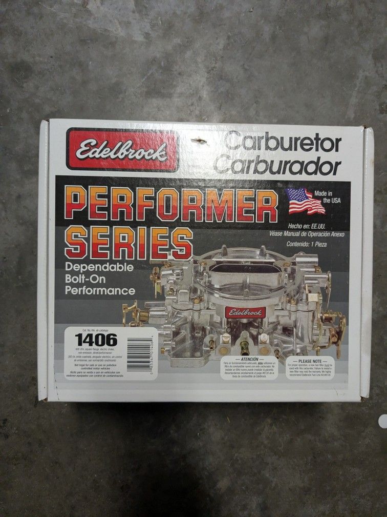 Edelbrock carburetor