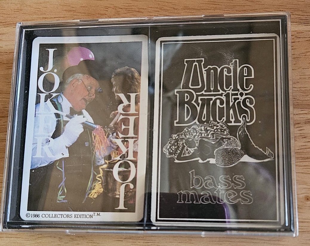 Uncle Bucks Bass Mates Playing Cards