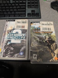 Ghost recon 2 and socom u.s. navy seals psp