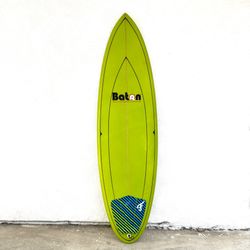 6’8” Baton R High Volume / Big Guy / Intermediate Surfboard w/ premium fins included