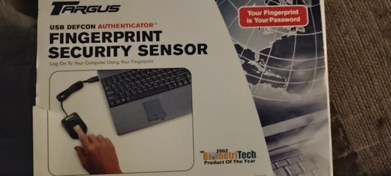 Targus fingerprint security for notebooks and desktops