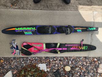 Vintage KIDDER Sport Series Pro Tour Slalom Water Ski (with Connelly bag & gloves!) $125 OBO