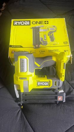 Ryobi cordless brad nailer