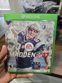 Madden NFL 17 For Xbox One - Microsoft Xbox One Great Clean Condition