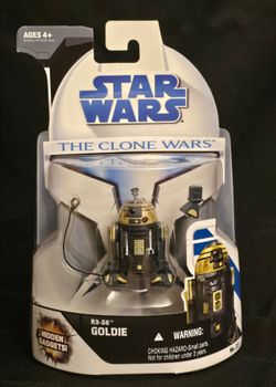 Star Wars R3-S6 Goldie No. 23 Clone Wars