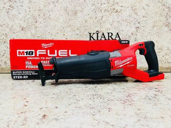 MILWAUKEE SUPER Sawzall M18 FUEL Model 2722-20 (Tool Only) Saw Sall Saw Zall