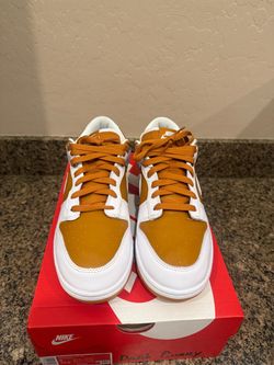 Nike Dunk Low QS Dark Curry/White