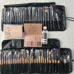 Makeup Brushes & Eye Shadow Palette