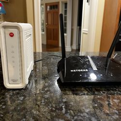 Modem and Router Set
