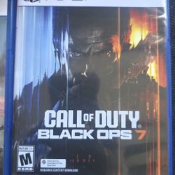 Ps5 Black OPS 7