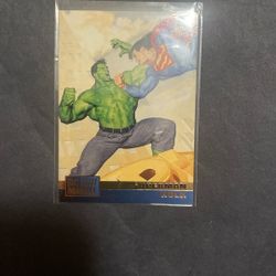 Superman Vs Hulk Rival 1995 DC And Marvel #1