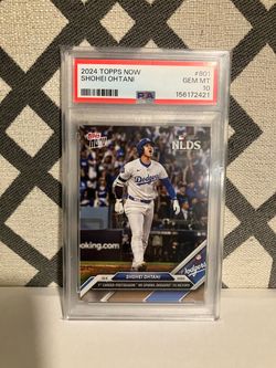 2024 TOPPS NOW SHOHEI OHTANI PSA 10