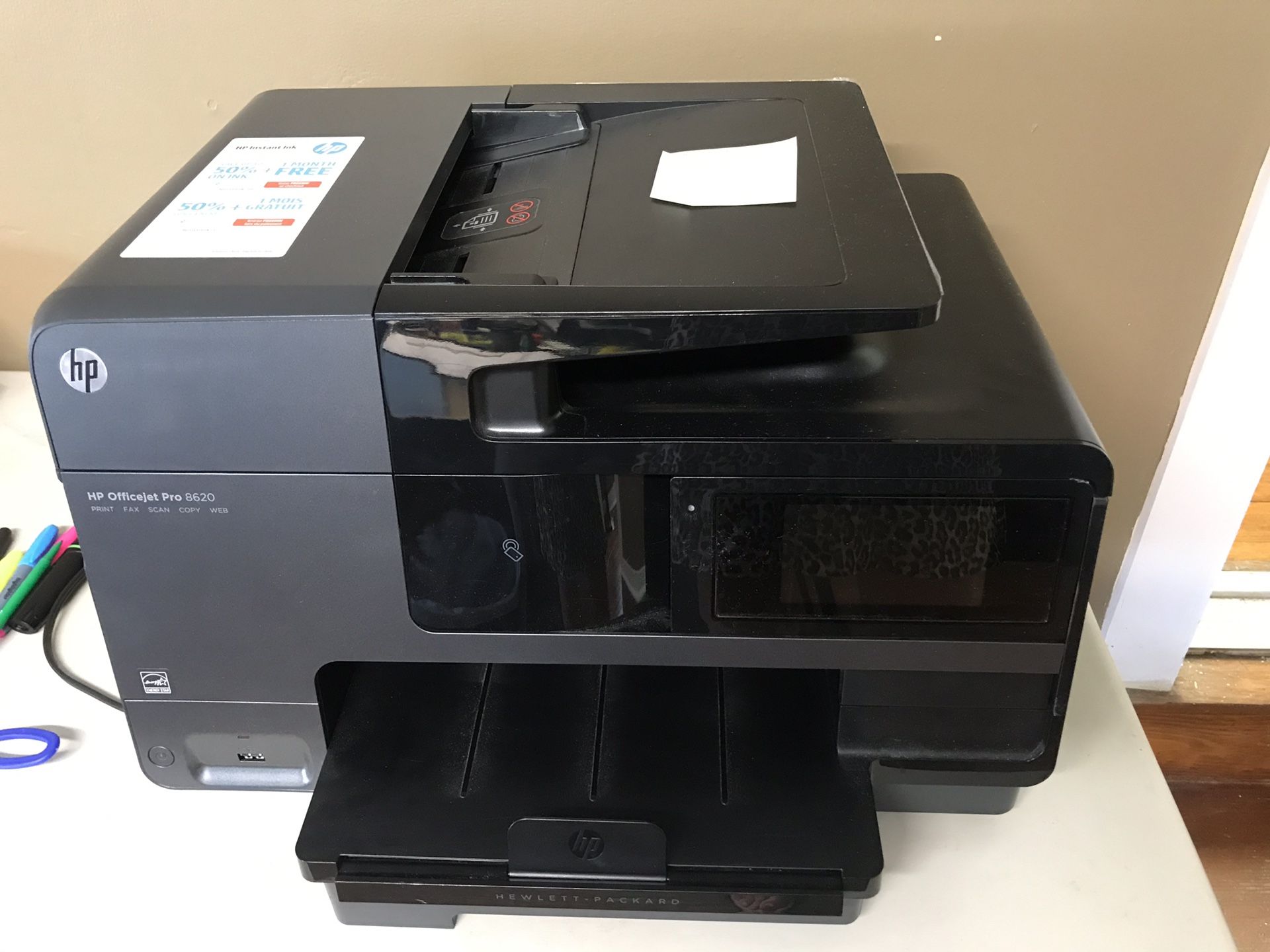Printer-scanner. HP with ink