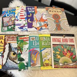 Huge Coloring Book Bundle 